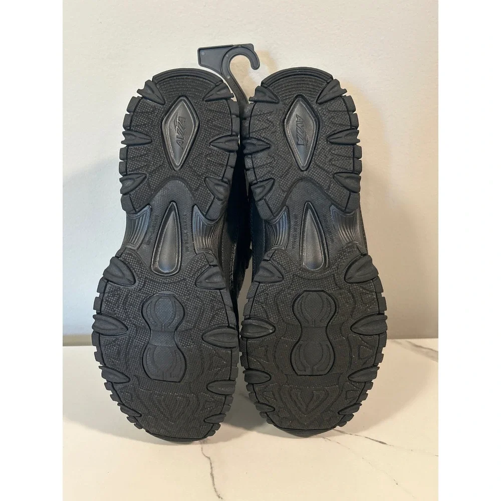Avia Elevate Sneakers Womens 8.5 Black New Memory Foam Odor Control WMAV21ES042L